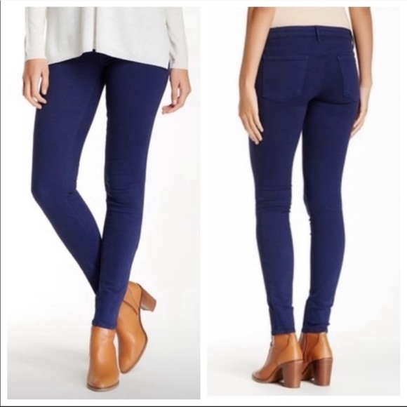 Vince Riley  Blue Jeggings Low Rise - Picture 1 of 11